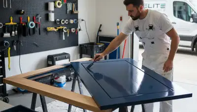 Professional door painting and refinishing in Long Beach, CA for coastal home protection