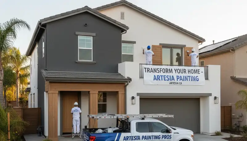 House painting services in Long Beach, CA for residential interior and exterior projects