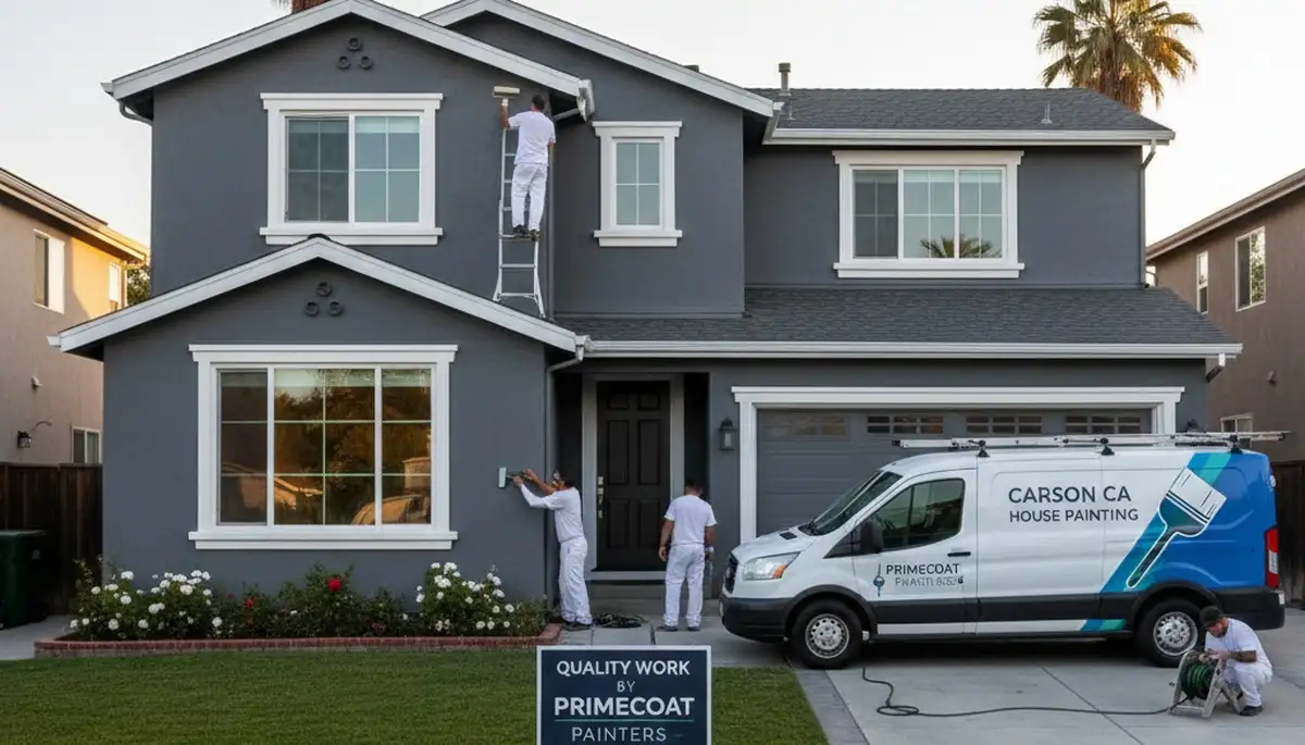 Professional house painting service in Long Beach, CA for residential exterior and interior projects