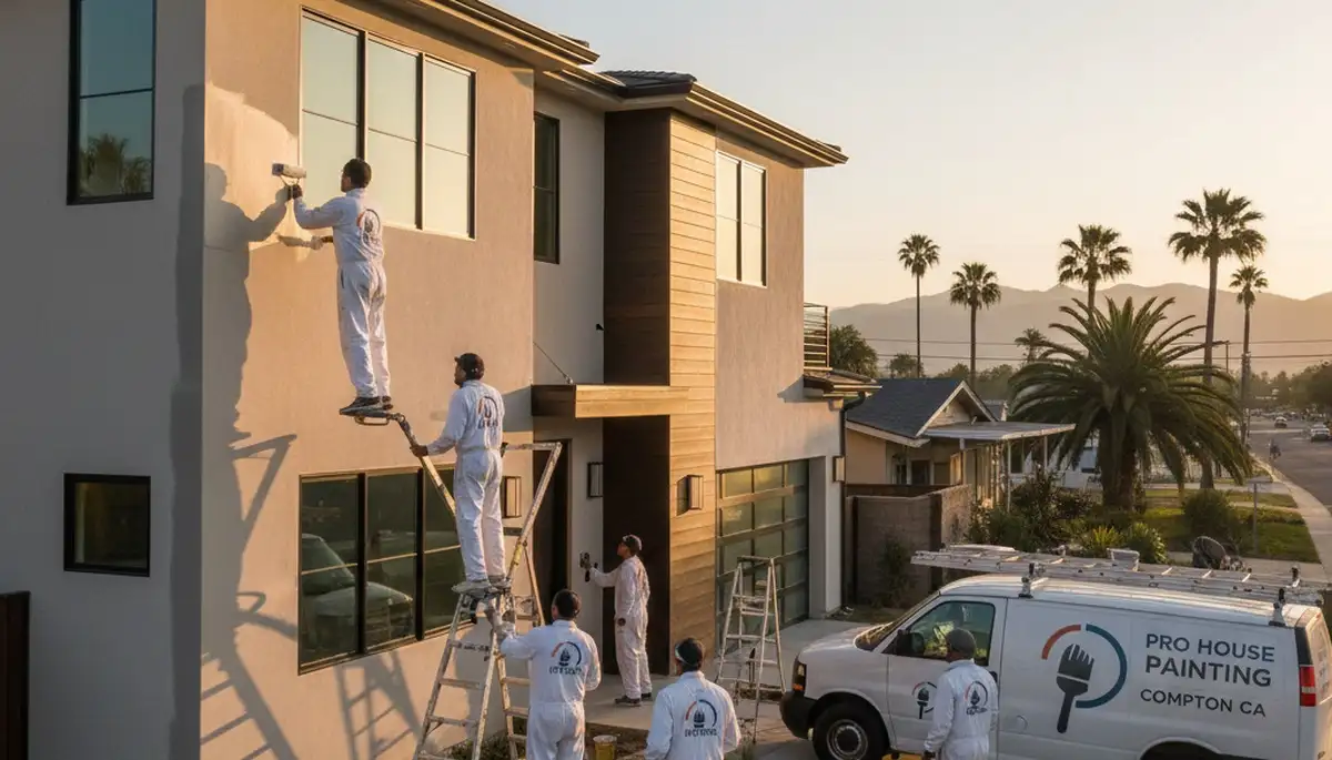 House painting service in Long Beach, CA for residential interior and exterior homes