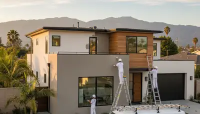House painting services in Long Beach, CA for residential interior and exterior painting projects