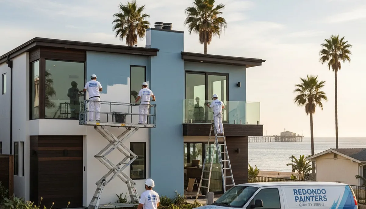 House painting service in Long Beach, CA for exterior and interior residential homes