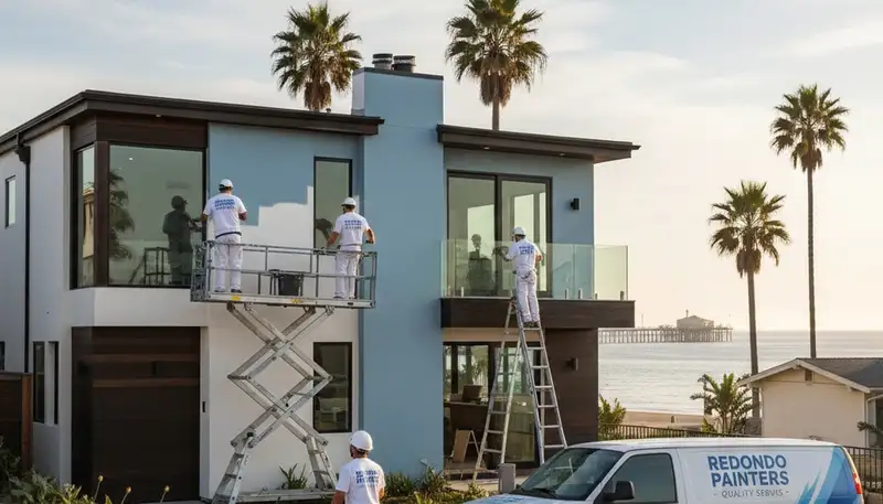 House painting service in Long Beach, CA for exterior and interior residential homes