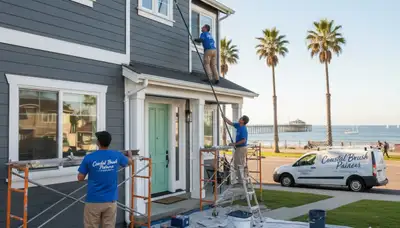 Professional house painting services in Long Beach CA by paintinglongbeachca.com