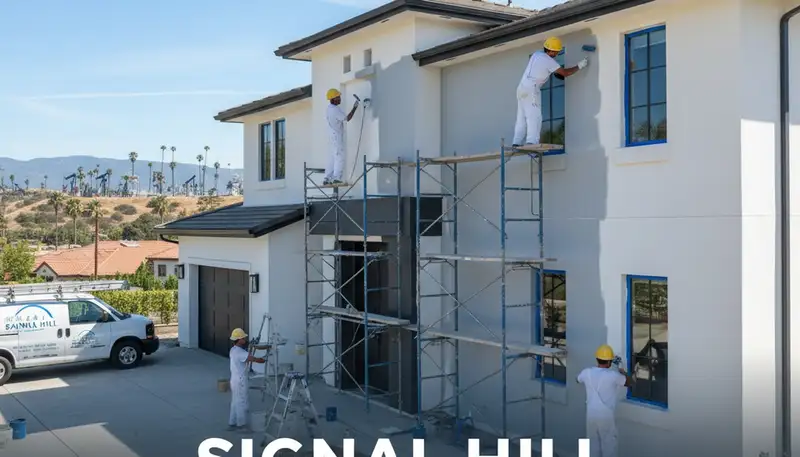 Professional house painting service in Long Beach, CA for homes and exteriors