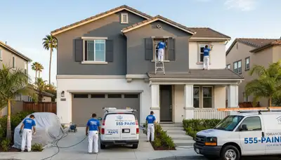 House painting services in Long Beach, CA for residential interior and exterior homes