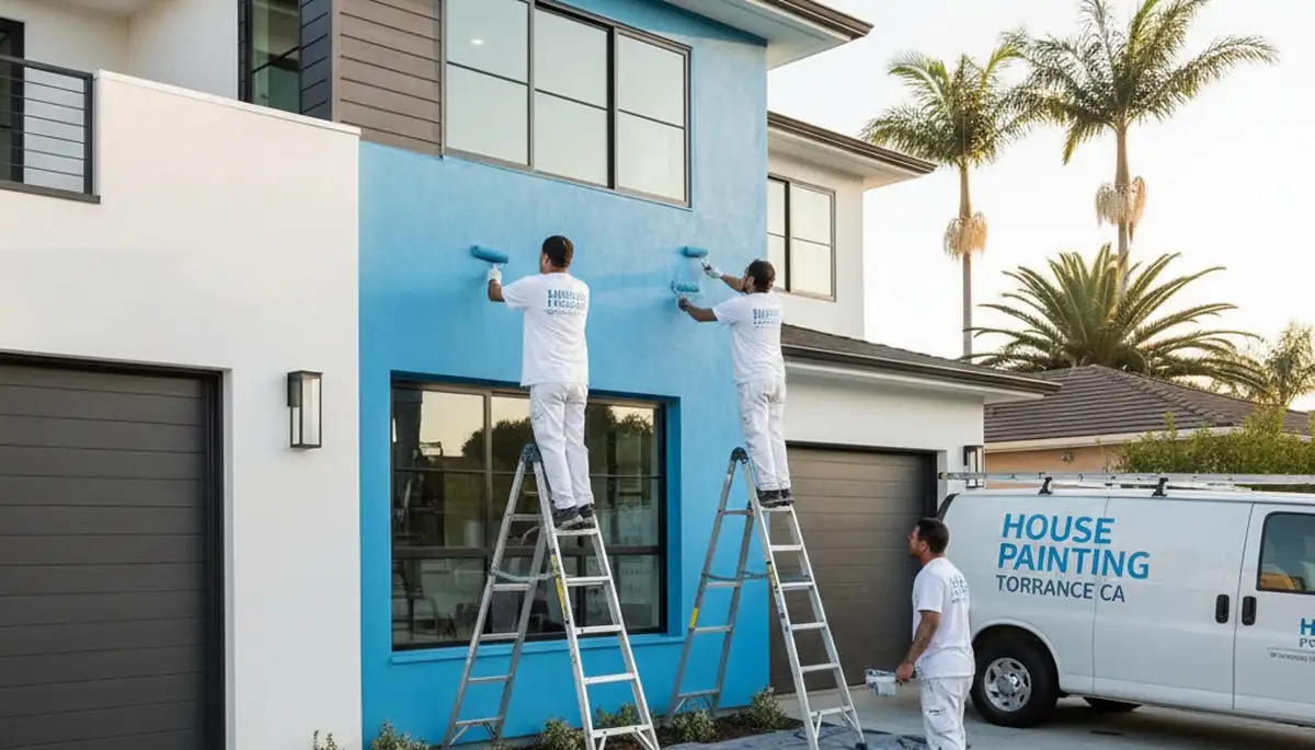 Professional house painting services in Long Beach, CA for interior and exterior homes