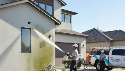 Professional pressure cleaning restoring home exterior in Long Beach, CA