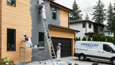 Professional siding painting on coastal home in Long Beach, CA for lasting salt-air protection